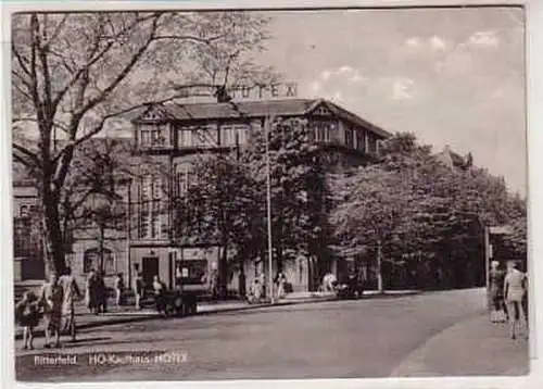 39062 Ak Bitterfeld HO Kaufhaus HOTEX 1961
