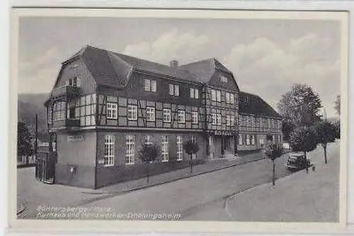 44374 Ak Günthersberge Handwerker Erholungsheim um 1950