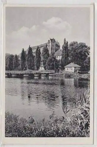 50154 Ak Burgschänke Wettin um 1940