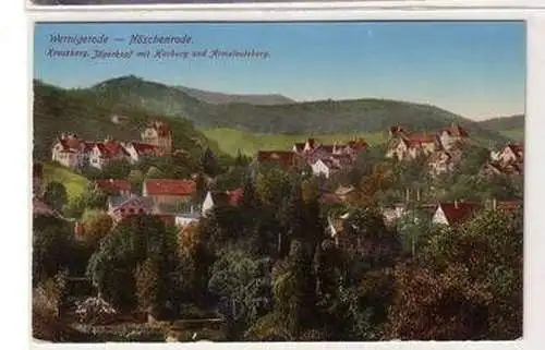 55453 Ak Wernigerode Nöschenrode Kreuzberg Jägerkopf um 1910