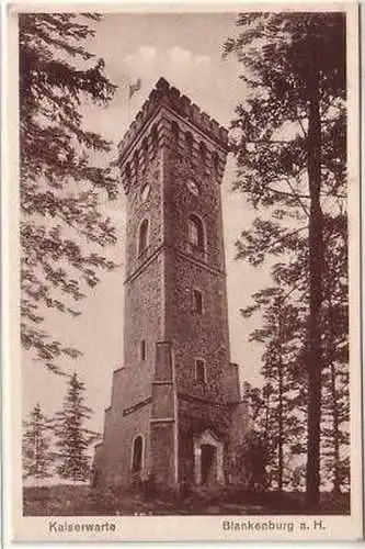 44351 Ak Blankenburg am Harz Kaiserwarte um 1930