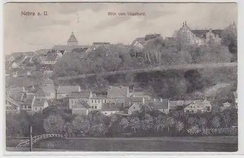 56124 Ak Nebra Blick vom Vogelherd 1912