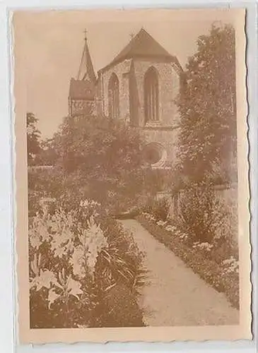 63405 Ak Quedlinburg König Heinrich I. Dom Grabstätte mit Chor um 1940