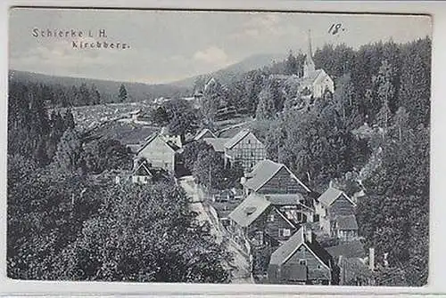 62268 Ak Schierke i. Harz Kirchberg um 1920