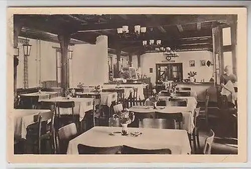 64325 Ak Köckern HO Raststätte Innenansicht um 1954