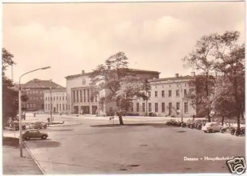 26617 Ak Dessau Hauptbahnhof 1967
