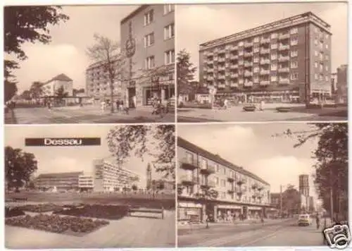 26609 Mehrbild-Ak Dessau Wilhelm-Pieck-Straße 1968