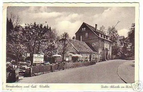 06340 Ak Schierke Harz Conditorei Café Winkler 1941