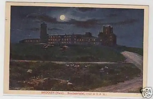 35606 Ak Brocken (Harz) Brockenhotel 1922