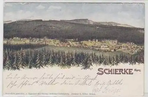 50643 Ak Schierke Harz Totalansicht 1910