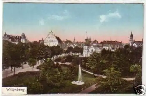 27204 Ak Wittenberg Totalansicht um 1910