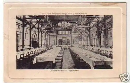 29409 Ak Gruß vom Truppenübungsplatz Alten Grabow 1912