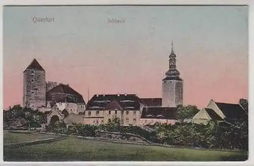 43755 Präge Ak Querfurt Schloss 1909