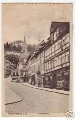 06980 Ak Blankenburg i.H. Tränke-Strasse 1920