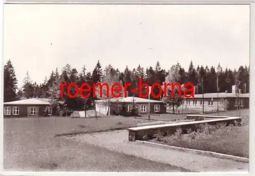 67312 Foto Ak Almsfeld (Kr. Wernigerode) FDGB Erholungsheim 'Almsfeld' 1982