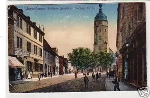 31717 Feldpost Ak Sangerhausen Kylische Strasse 1917