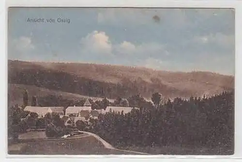 56678 Feldpost Ak Ansicht von Ossig 1916