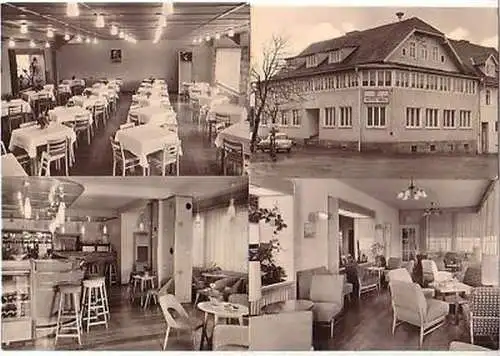 00549/4 Ak Friedrichsbrunn Harz Ferienheim 1962