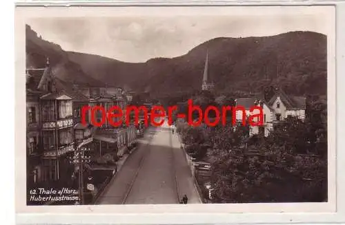 34718 Foto Ak Thale Harz Hubertusstrasse um 1920