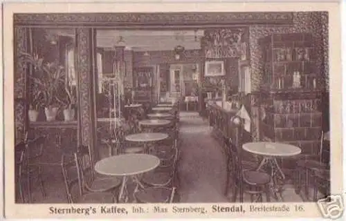 16452 Feldpost Ak Stendal Sternbergs Kaffee 1918