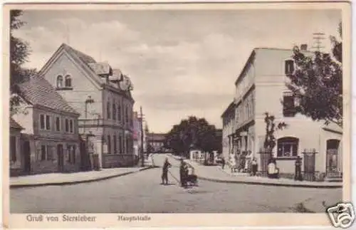 23464 Ak Gruß aus Siersleben Hauptstrasse 1939