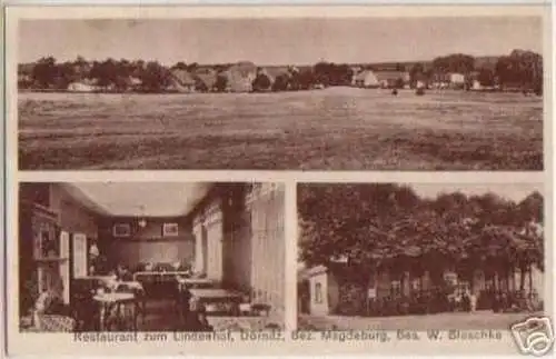 11667 Ak Dörnitz Restaurant zum Lindenhof 1933