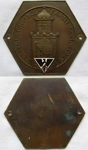ADAC Bronze Plakette2.Belziger Prüfungsfahrt 12.Mai 1929 (143010)