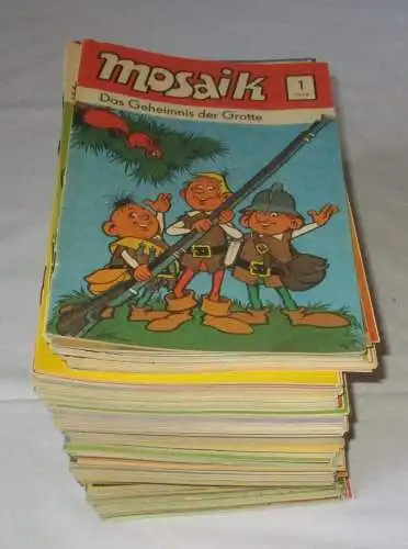 Mosaik Abrafaxe 1/1976 bis 12/1990 komplett 180 Hefte (128288)