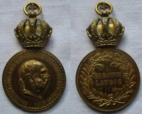 Österreich Militär-Verdienstmedaille Signum Laudis 1. Weltkrieg (102049)