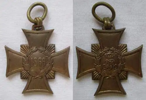 Sachsen Orden Erinnerungskreuz 1866 (119978)