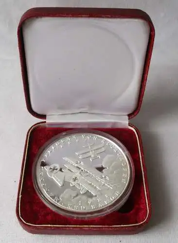25 Balboas Silber Münze Panama Der rote Baron 1892-1918 PP 5 Unzen 1988 (141226)
