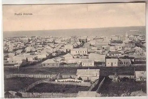 53493 Ak Punta Arenas Chile Totalansicht um 1910