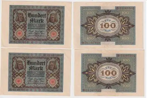 100 Mark Banknote Reichsbank Berlin 1. November 1920 fortlaufende Nr. (126876)