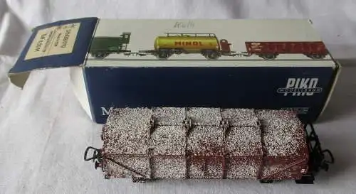 Modelleisenbahn Piko Klappdeckelwagen Kalkwagen Spur H0 ovp (168285)