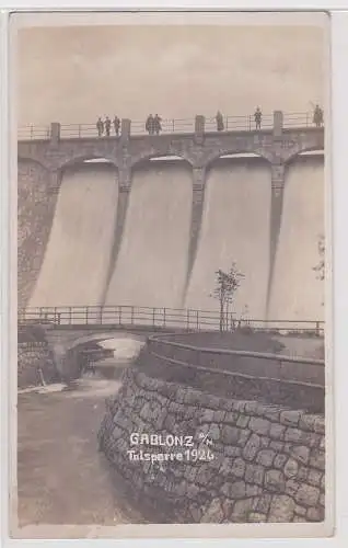 905880 Ak Gablonz Talsperre Jablonec nad Nisou 1926