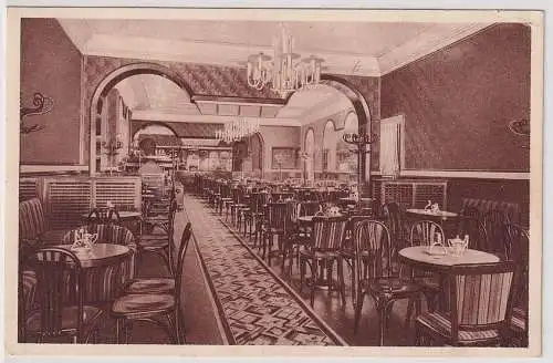 57558 Ak Residenz-Cafe Dessau Inhaber Rob. Schleyer 1931
