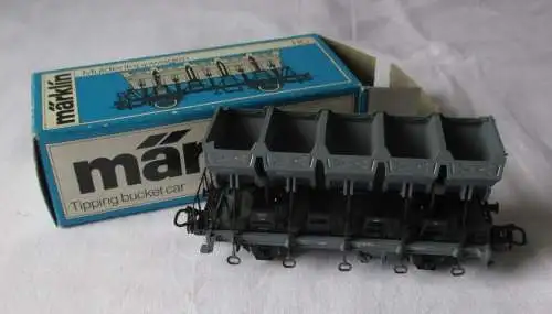 Märklin H0 4721 Muldenkippwagen grau DB in OVP (111978)