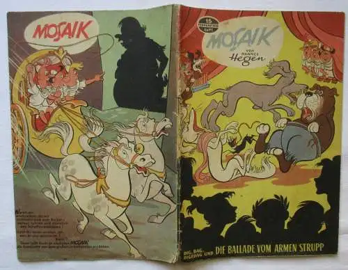 Mosaik von Hannes Hegen Digedag Nummer 15 von 1958 (167855)