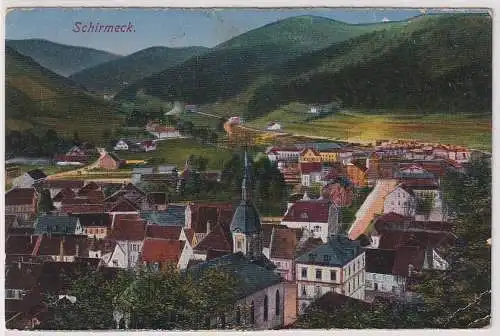 25620 Ak Schirmeck Elsass Bas Rhin Feldpost 1916