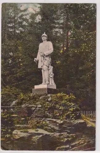 21639 Ak Bismarckdenkmal auf dem Czorneboh 1910