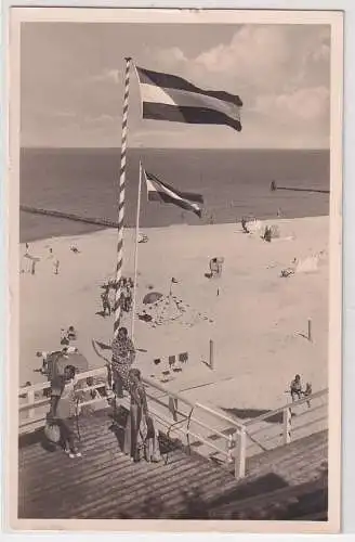 72104 Ak Ostseebad Neukuhren Pionerski  Blick von der neuen Grandtreppe  1940