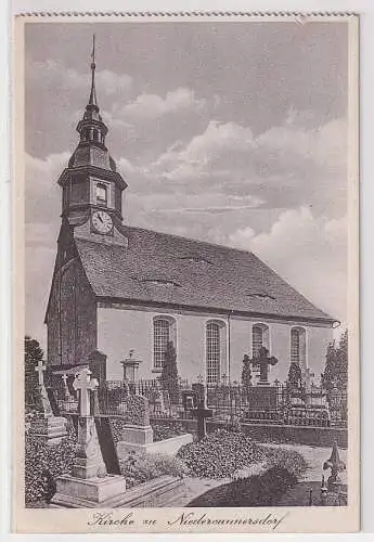 19737 AK Kirche zu Niedercunnersdorf