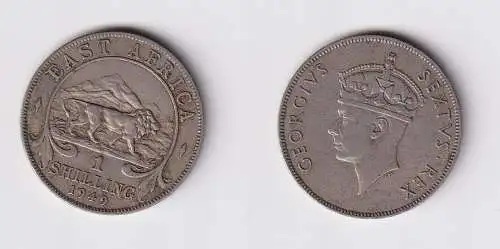 1 Schilling Münze Britisch Ost Afrika British East-Africa 1949 ss (119307)