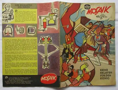 Mosaik von Hannes Hegen Digedag Nummer 47 von 1960 (102486)