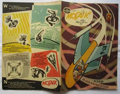 Mosaik von Hannes Hegen Digedag Nummer 28 von 1959 GUT! (109313)