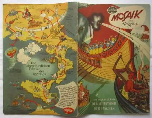 Mosaik von Hannes Hegen Digedag Nummer 24 von 1958 (106322)