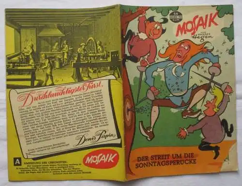 Mosaik von Hannes Hegen Digedag Nummer 59 von 1961 (105309)