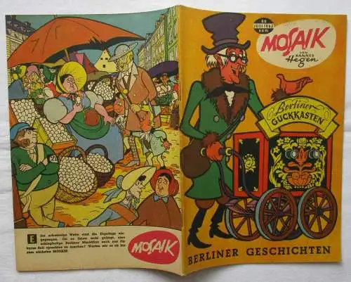 Mosaik von Hannes Hegen Digedag Nummer 80 von 1963 TOP! (106315)