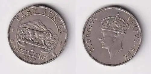 1 Schilling Münze Britisch Ost Afrika British East-Africa 1952 f.vz (104018)