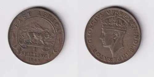 1 Schilling Münze Britisch Ost Afrika British East-Africa 1944 ss (116617)